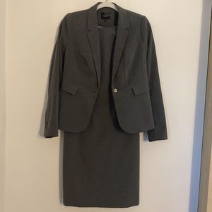 Limited Gray Suit Dress with Blazer Size 4